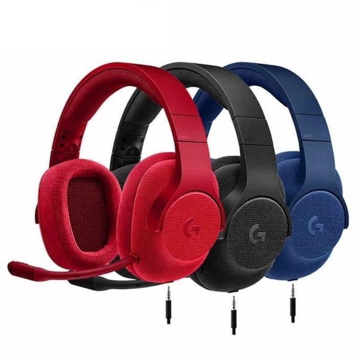 HEADSET LOGITECH GAMING G433 BLACK - planetcomputeronline