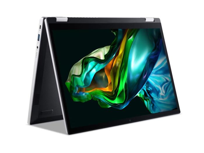 ACER GO SPIN AGSP14-31PT-386W CORE 3 N355 8GB 512GB SSD WIN11+OHS+M365 14" WUXGA IPS TOUCH SILVER
