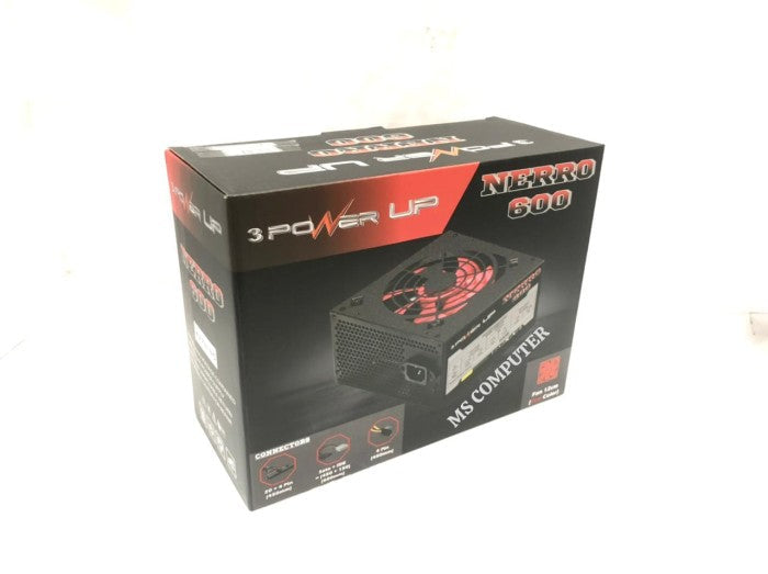 POWER SUPPLY POWER UP NERRO 600W 8 PIN - planetcomputeronline
