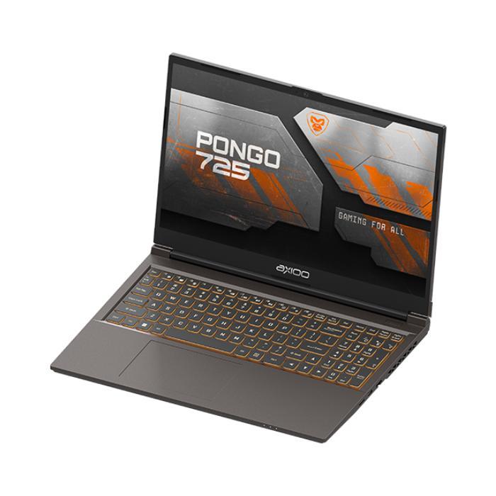 AXIOO PONGO 725 P72-C7D-165X1-4V2 I7 13620H 16GB 512GB SSD RTX2050 4GB WIN11 PRO 15.6" FHD BLACK