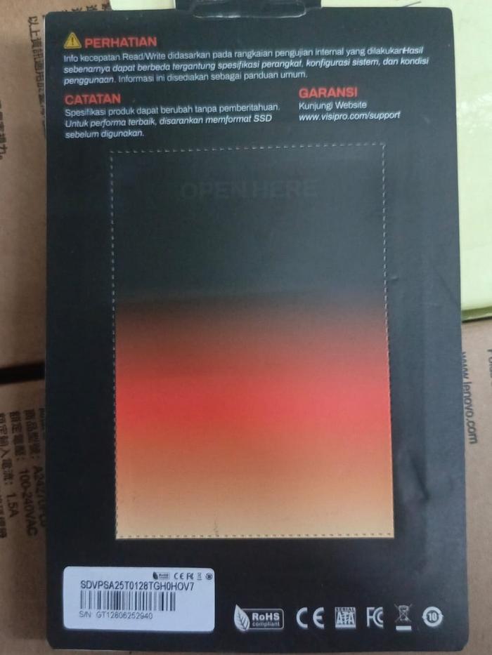 SSD VISIPRO TURBO 256GB SATA