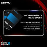 SSD VISIPRO VAULT 256GB SATA
