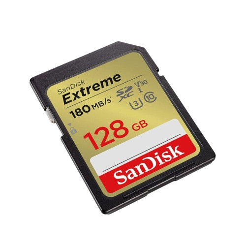 SDCARD SANDISK EXTREME 128GB SPEED 180MB SDSXVA