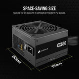 POWER SUPPLY CORSAIR CX650 80+ BRONZE