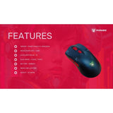 MOUSE PONGO P010 BLACK - planetcomputeronline