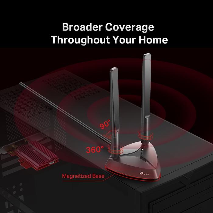 WIRELESS TP-LINK ARCHER TX3000E WIFI 6 BLUETOOTH 5.0 PCIE ADAPTER