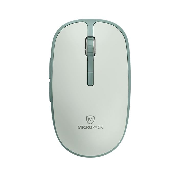 MOUSE MICROPACK WIRELESS+BLUETOOTH MP-729B-GN GREEN