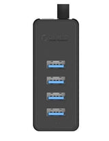 USB HUB 1-4 PORT ORICO W5P-U3-030-BK-EP-HW