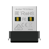 WIRELESS TP-LINK ARCHER TX1U AX300 NANO USB ADAPTER WIFI 6