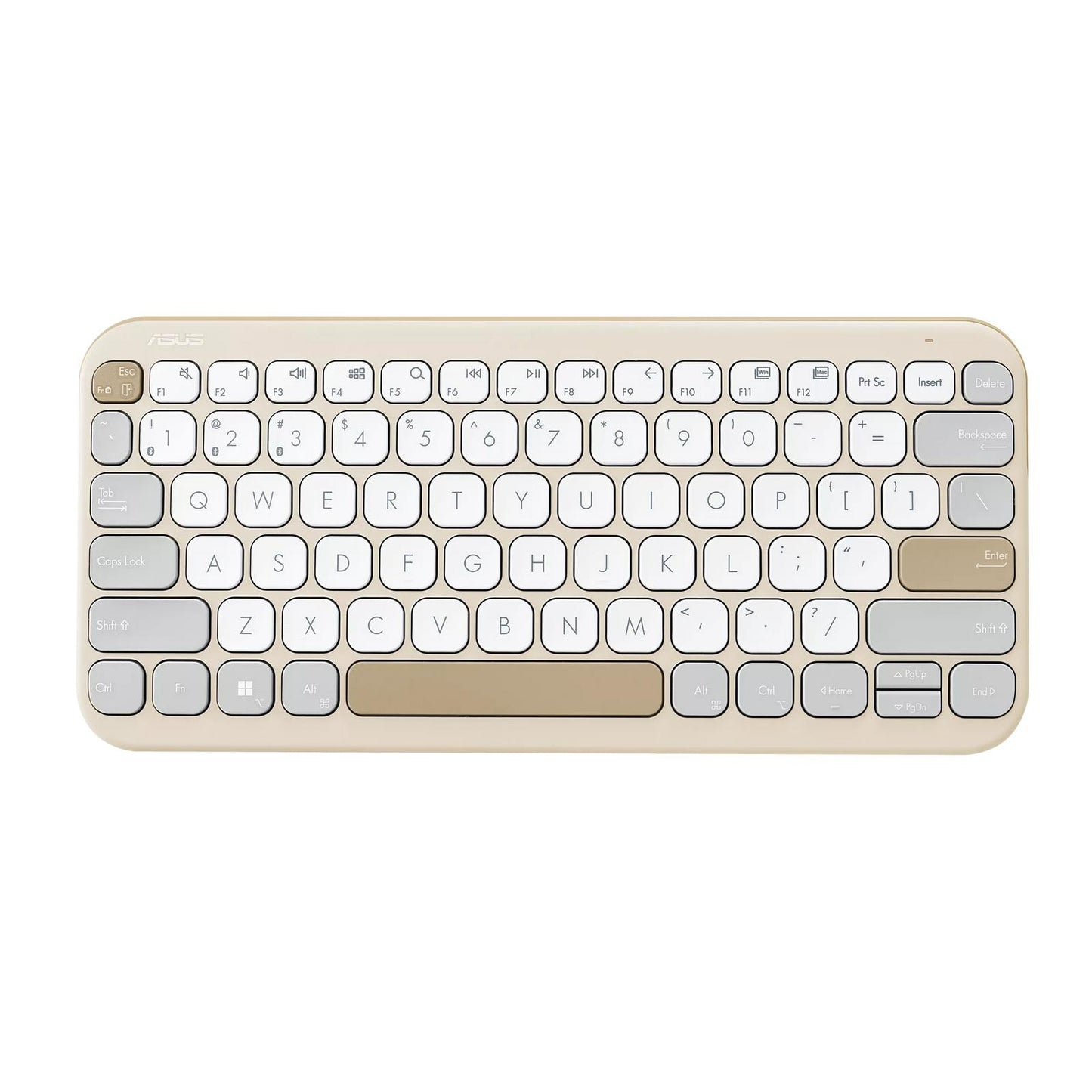 KEYBOARD ASUS KW100 - BEIGE - planetcomputeronline