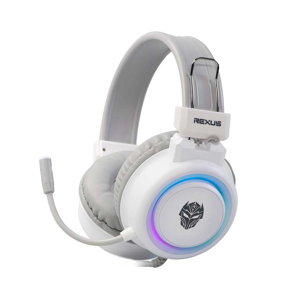 HEADSET REXUS GAMING RX-F30 WHITE - planetcomputeronline
