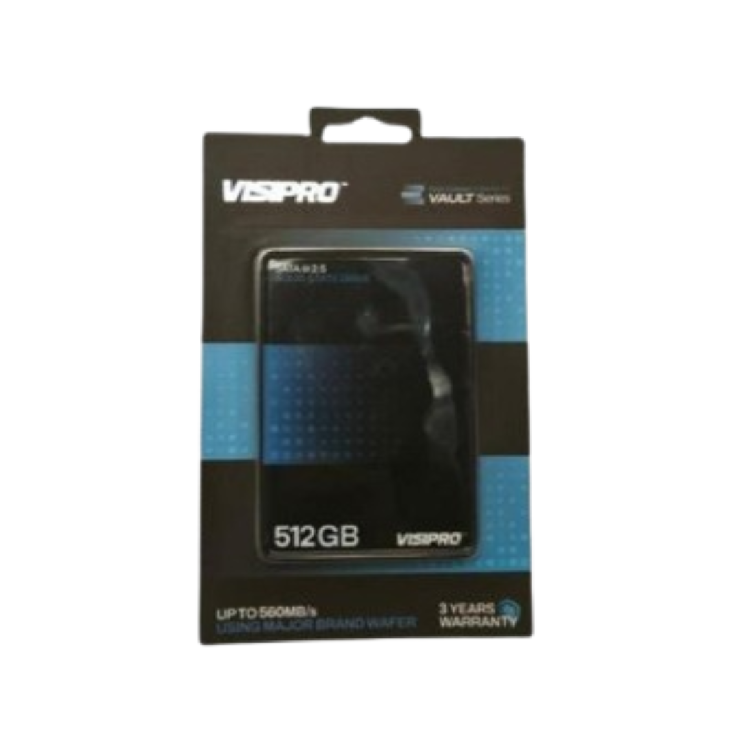 SSD VISIPRO VAULT 512GB SATA