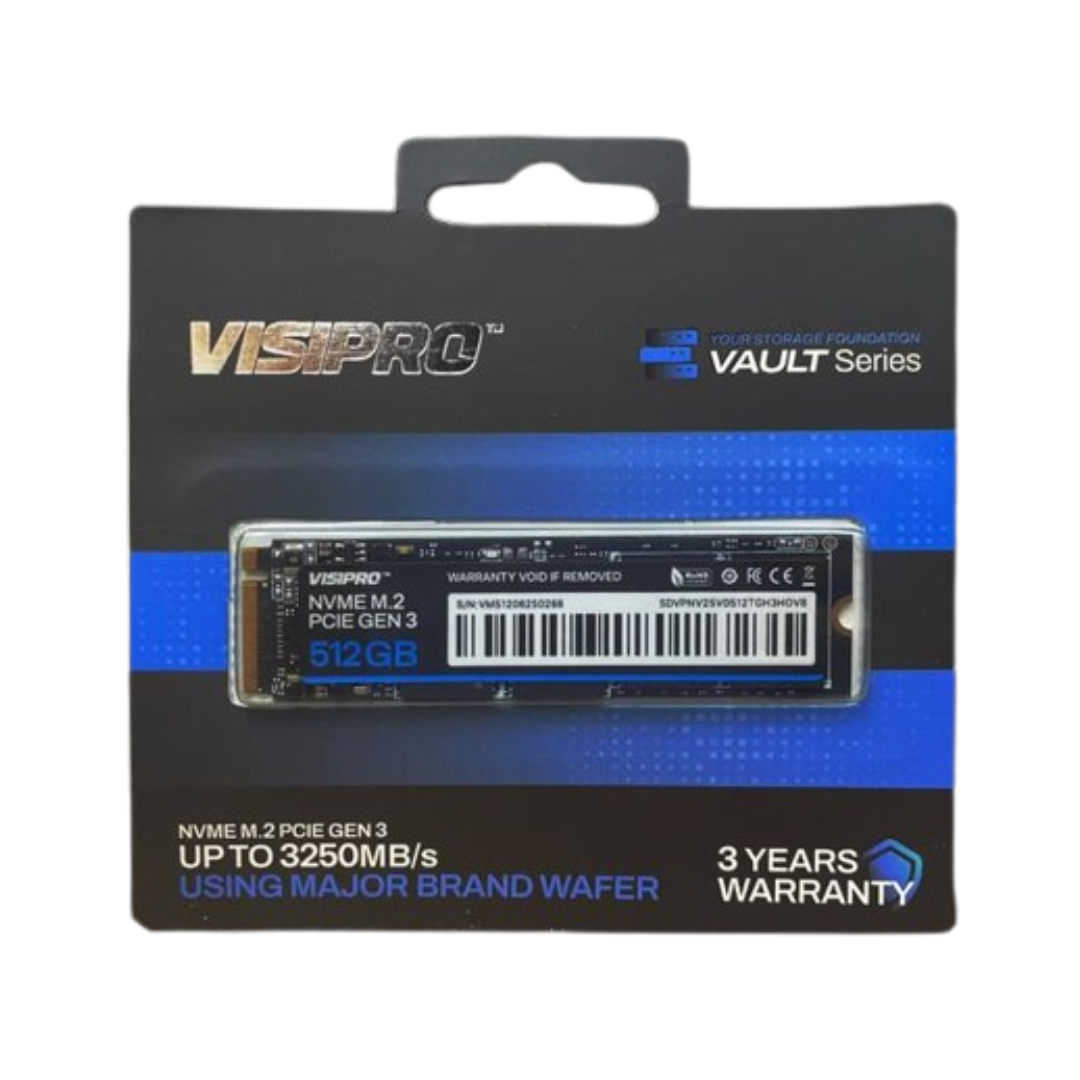 SSD VISIPRO VAULT 512GB M.2 NVME