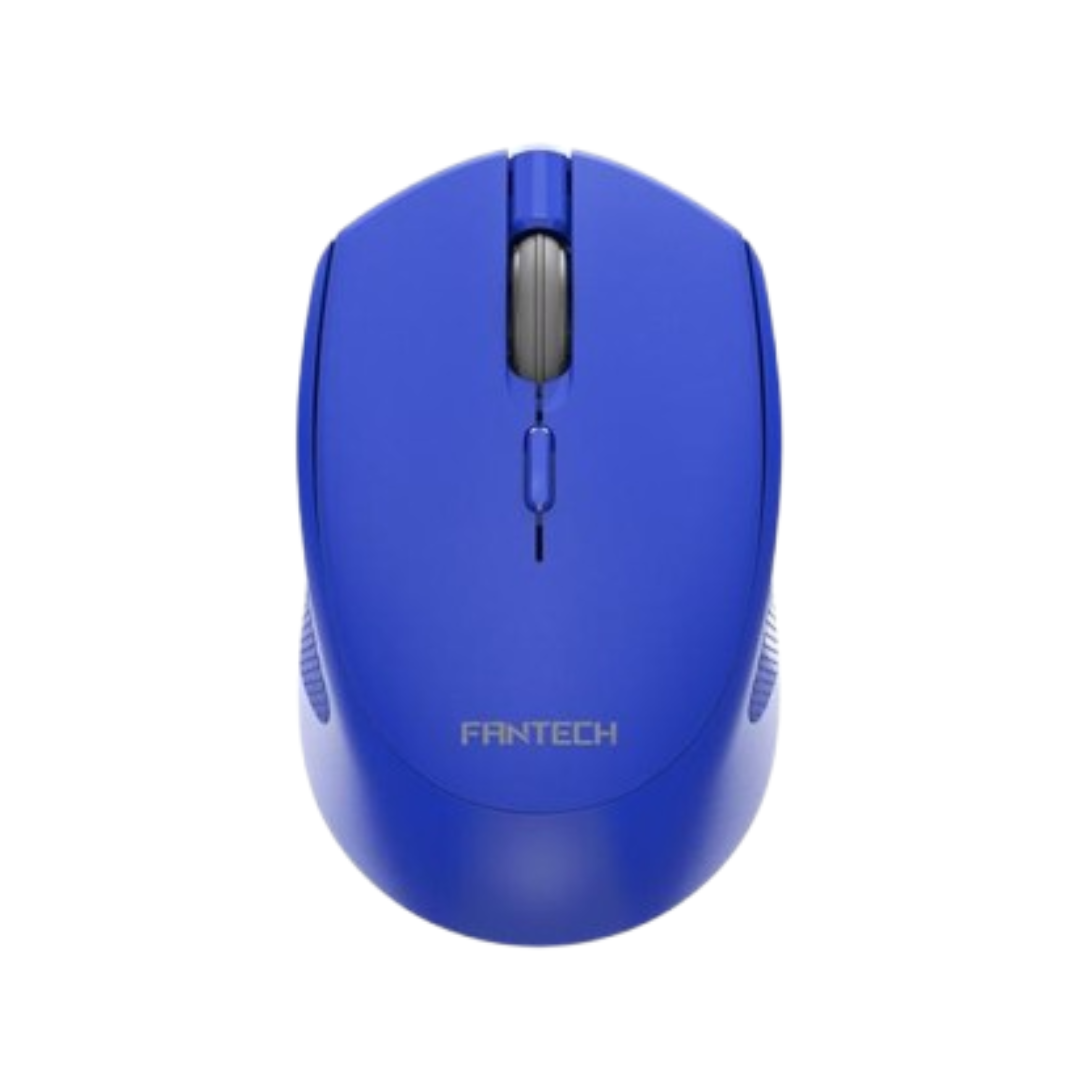 MOUSE FANTECH WIRELESS+BLUETOOTH W190 BLUE