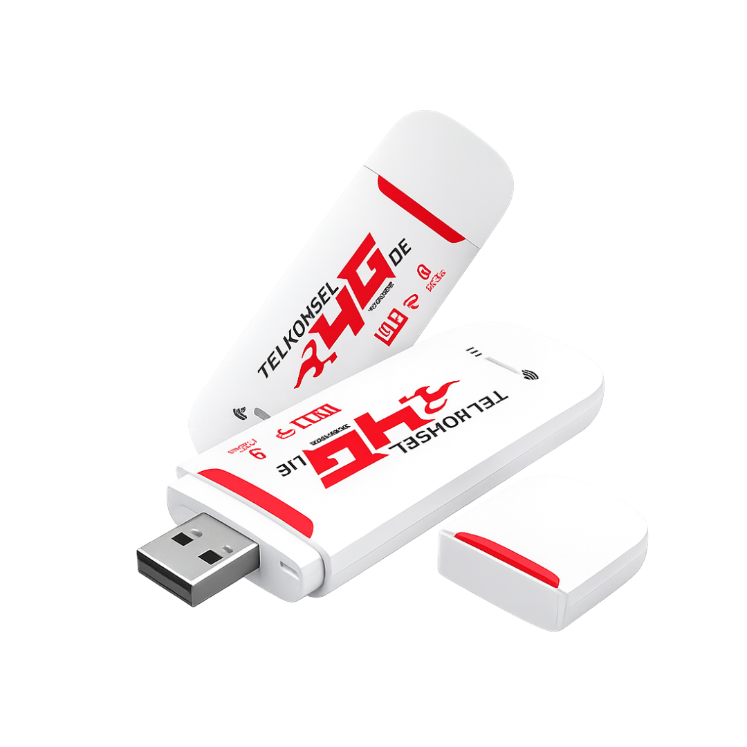 MODEM TELKOMSEL 4G USB MIFI 300MBPS DISPLAY
