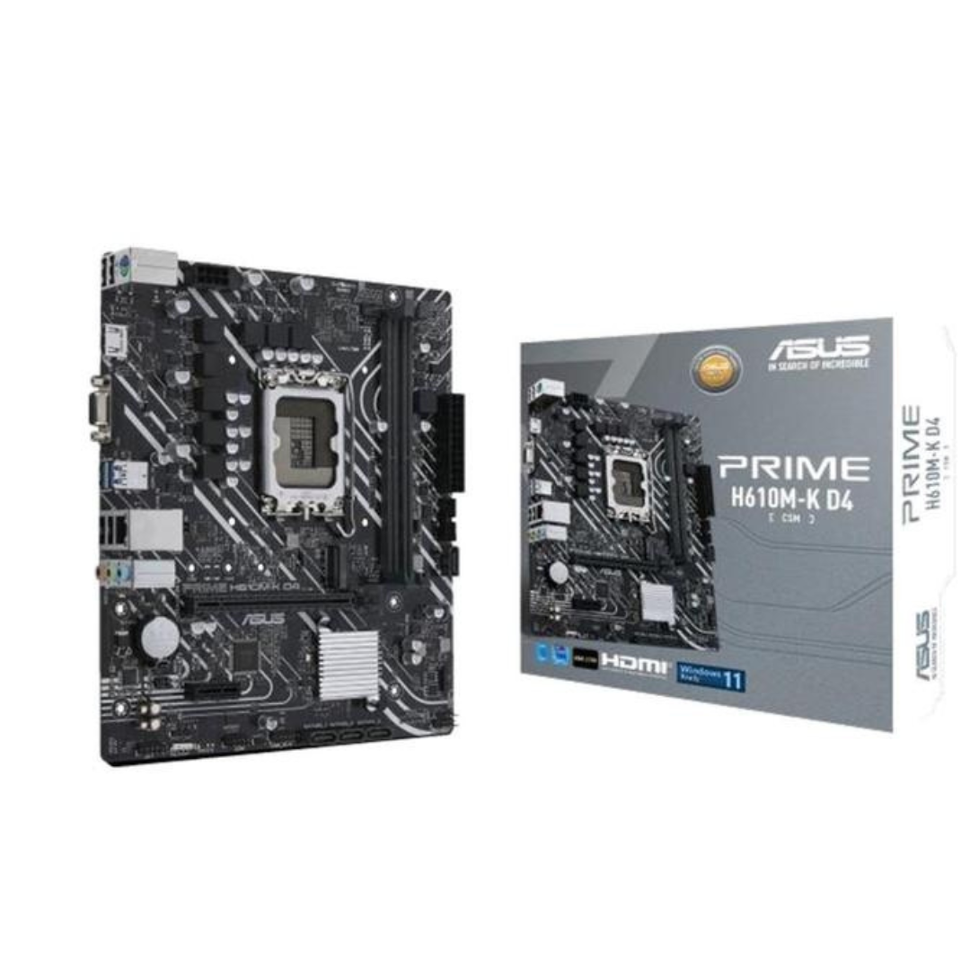 MB ASUS PRIME H610M-K D4-CSM - planetcomputeronline