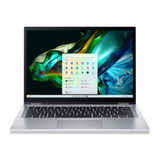 ACER GO SPIN AGSP14-31PT-386W CORE 3 N355 8GB 512GB SSD WIN11+OHS+M365 14" WUXGA IPS TOUCH SILVER