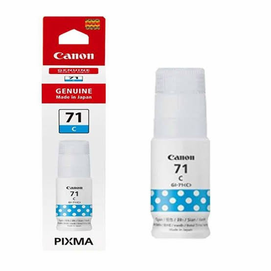 TINTA CANON BTL GI-71 CYAN SMALL