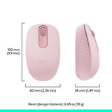 MOUSE LOGITECH BLUETOOTH M196 ROSE