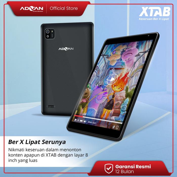 ADVAN XTAB 4/64GB 8" QUADCORE T310 +CASE - planetcomputeronline