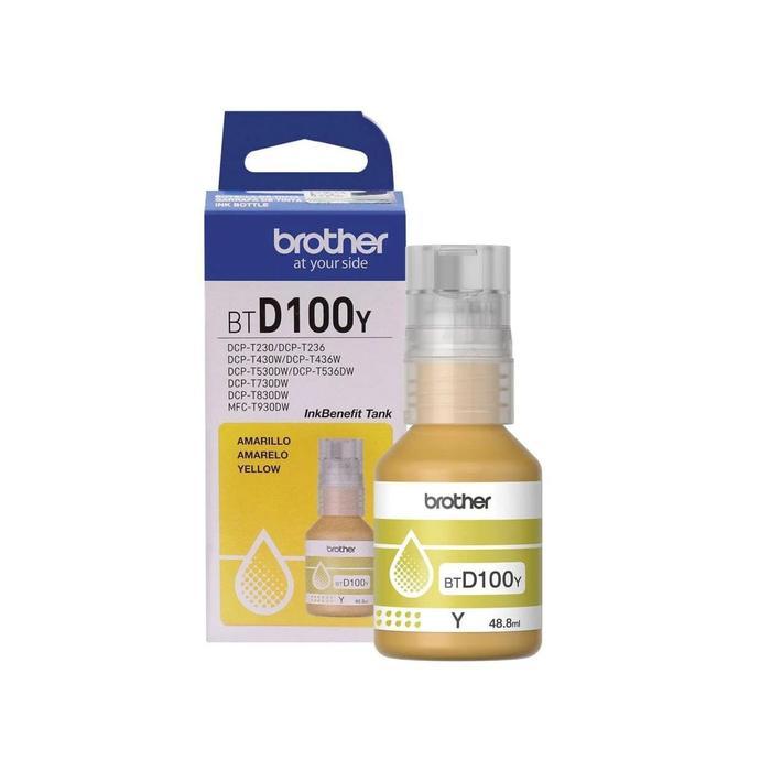 TINTA BROTHER BTD 100 YELLOW