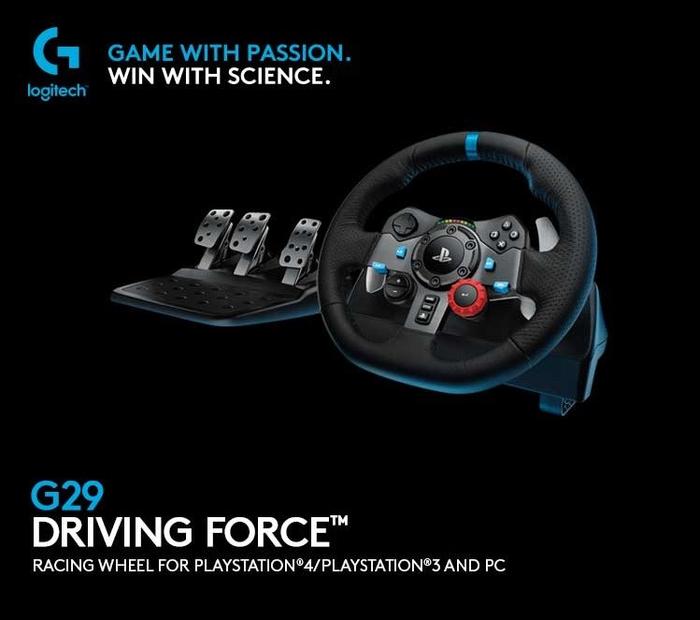 DRIVING FORCE RACING WHEEL LOGITECH G29 - planetcomputeronline