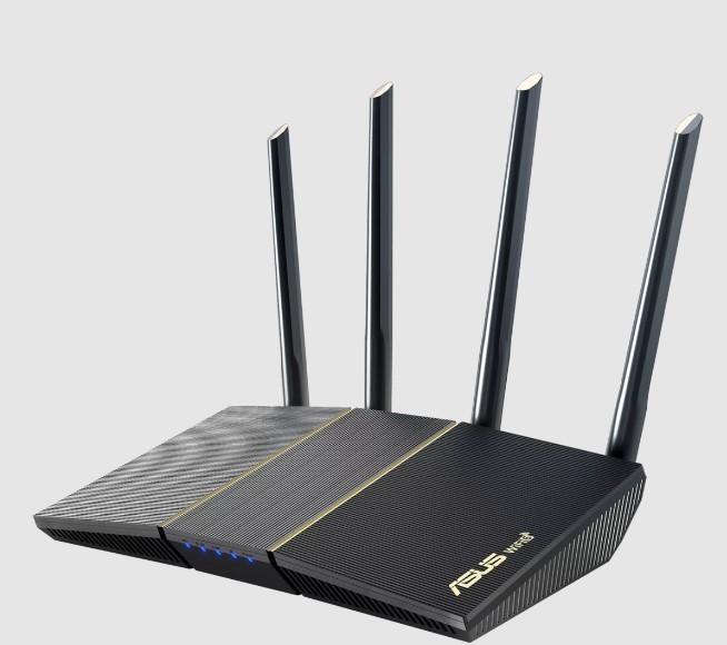WIRELESS ASUS RT-AX57 AX3000 DUAL BAND WIFI 6