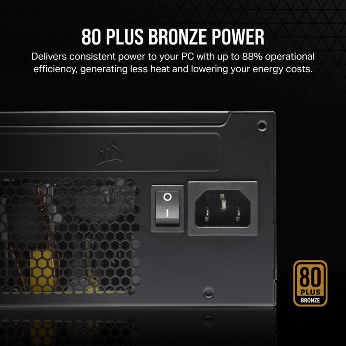 POWER SUPPLY CORSAIR CX650 80+ BRONZE