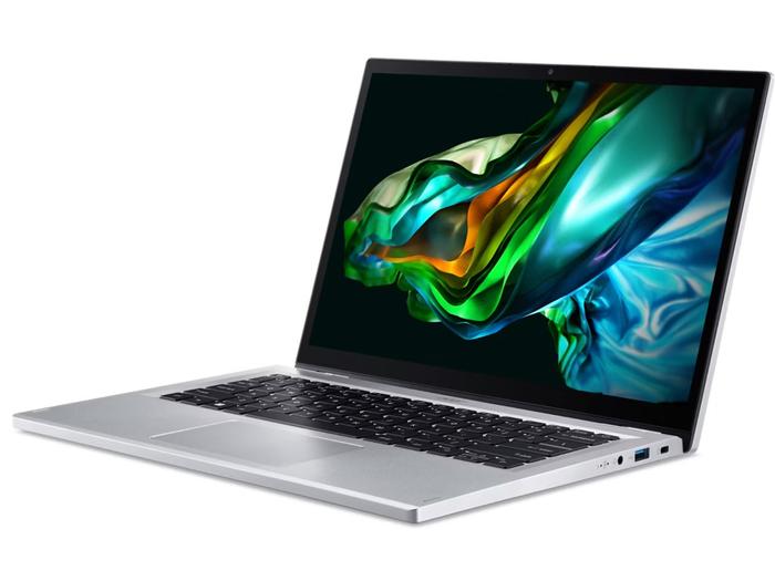 ACER GO SPIN AGSP14-31PT-386W CORE 3 N355 8GB 512GB SSD WIN11+OHS+M365 14" WUXGA IPS TOUCH SILVER