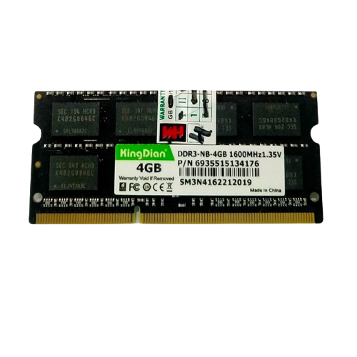 SODIMM DDR3L KINGDIAN 4GB PC12800