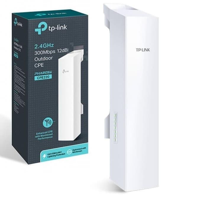 WIRELESS TP-LINK CPE220 300MBPS OUTDOOR CPE - planetcomputeronline