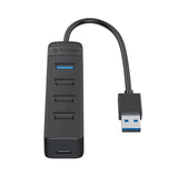 USB HUB 1-4 PORT ORICO FL02-BK-BP - planetcomputeronline