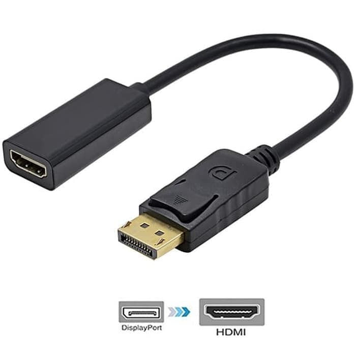 KONEKTOR DISPLAY PORT TO HDMI - planetcomputeronline