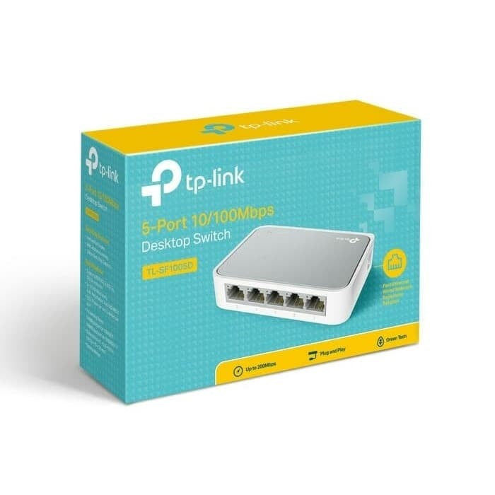 SWITCH TP-LINK TL-SF1005D 5-PORT 10/100 - planetcomputeronline