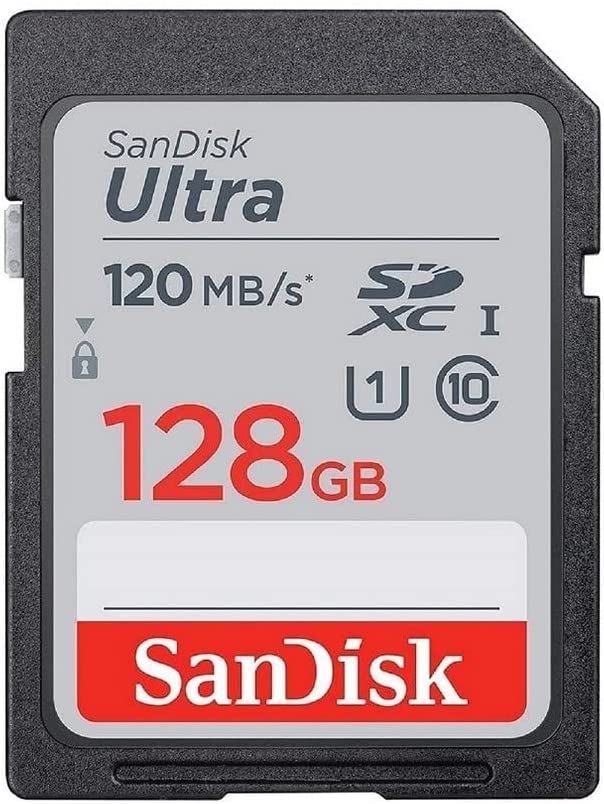 SDCARD SANDISK ULTRA 128GB SPEED 120MB SDSDUN4 - planetcomputeronline