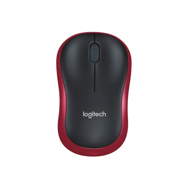 MOUSE LOGITECH WRLESS M185 RED - planetcomputeronline