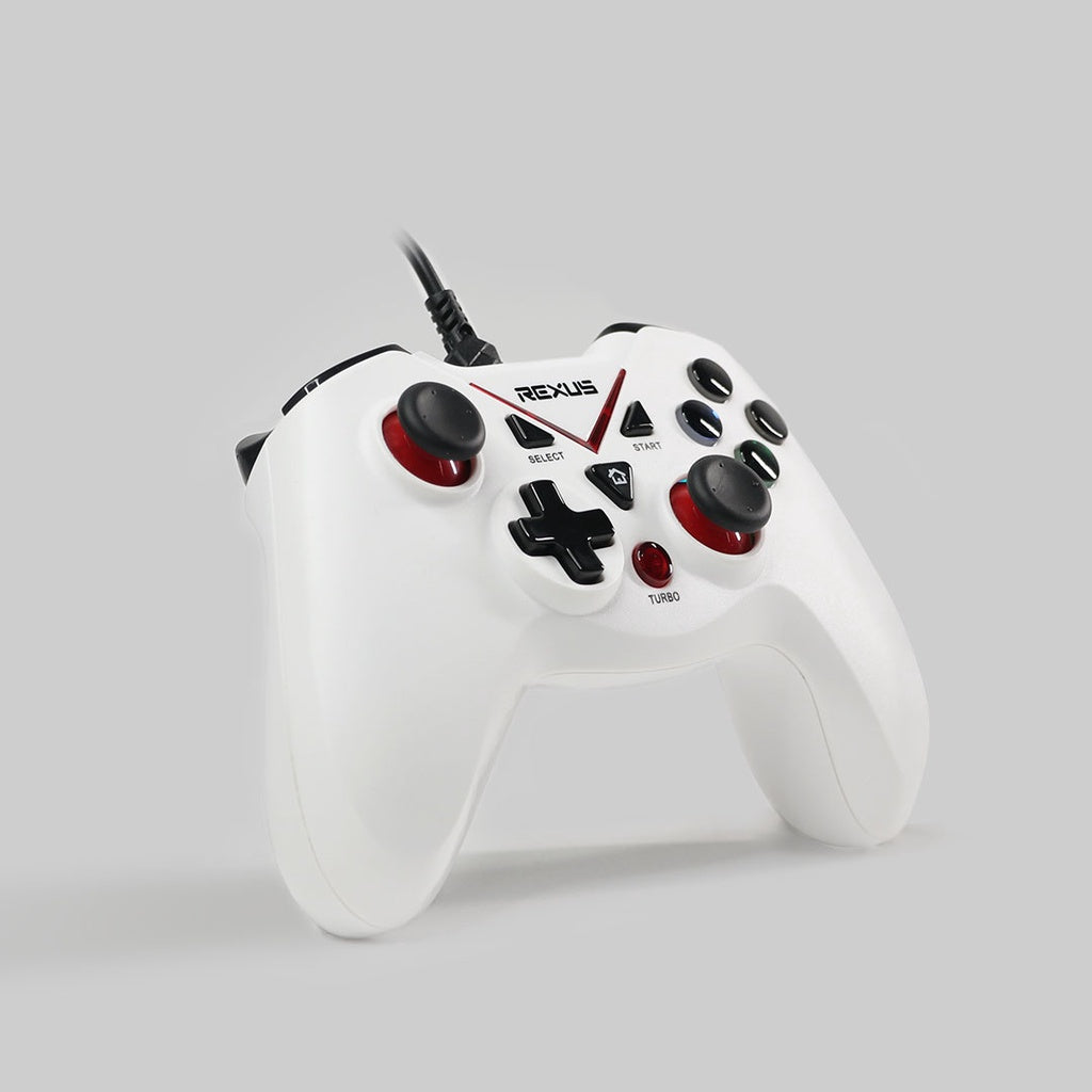 GAMEPAD REXUS GLADIUS GX-2 WHITE MULTIPLATFORM - planetcomputeronline