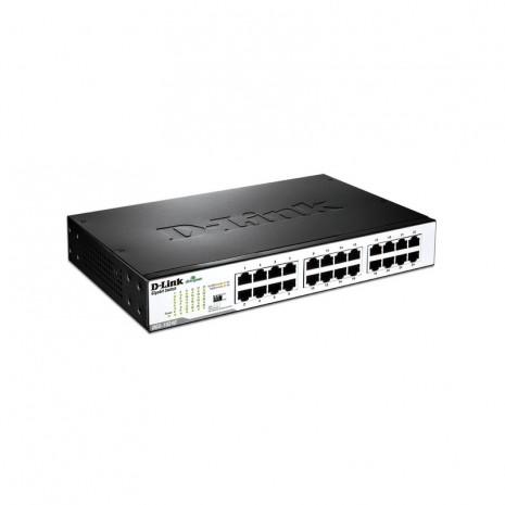 SWITCH D-LINK DGS-1024D 24-PORT GIGABIT METAL RACKMOUNT - planetcomputeronline