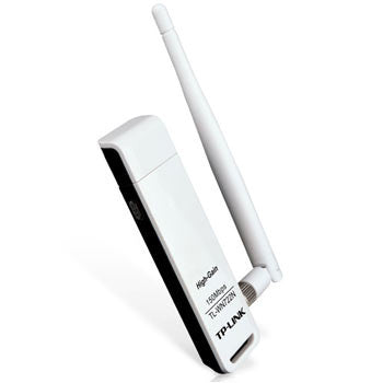 WIRELESS TP-LINK WN722N 150MBPS HIGH-GAIN USB ADAPTER - planetcomputeronline