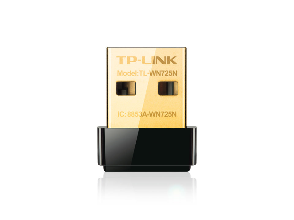 WIRELESS TP-LINK WN725N 150MBPS NANO USB ADAPTER - planetcomputeronline