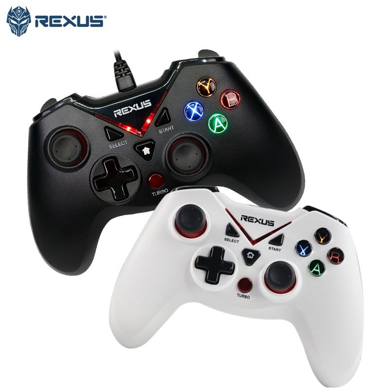 GAMEPAD REXUS GLADIUS GX-2 WHITE MULTIPLATFORM - planetcomputeronline