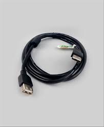 KABEL USB MALE-FEMALE 5M HITAM - planetcomputeronline