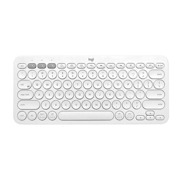 KEYBOARD LOGITECH K380 BLUETOOTH WHITE - planetcomputeronline