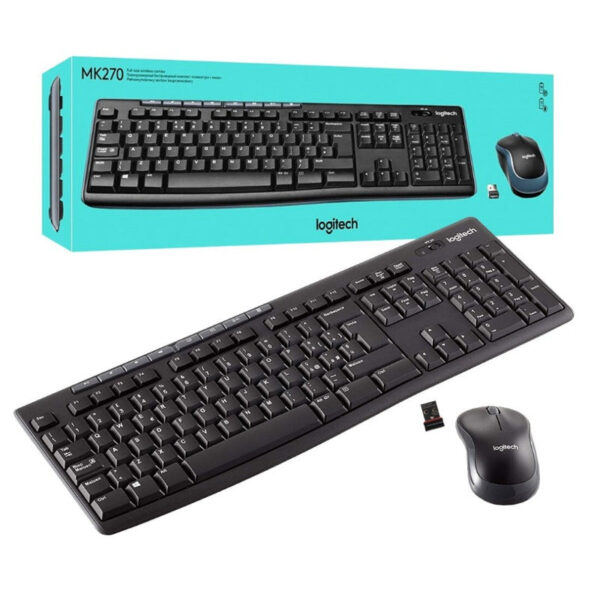 KEY+MOUSE LOGITECH WIRELESS MK270 - planetcomputeronline