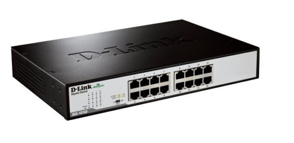 SWITCH D-LINK DGS-1016D 16-PORT GIGABIT METAL - planetcomputeronline