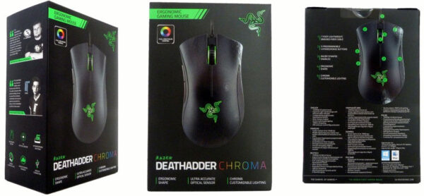 MOUSE & MOUSEPAD RAZER DEATHADDER & GOLIATHUS - planetcomputeronline