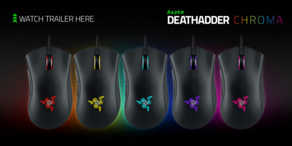 MOUSE & MOUSEPAD RAZER DEATHADDER & GOLIATHUS - planetcomputeronline