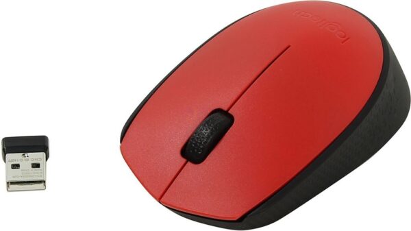 MOUSE LOGITECH WIRELESS M171 RED - planetcomputeronline