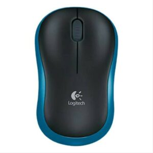 MOUSE LOGITECH WRLESS M185 BLUE - planetcomputeronline