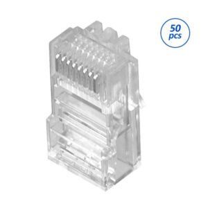 KONEKTOR RJ45 AMP CAT 5E (50 PCS) - planetcomputeronline